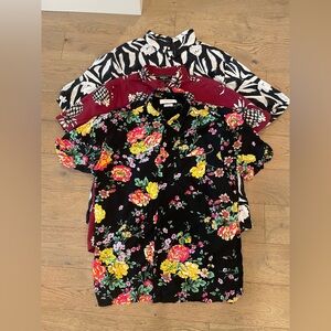 Men’s dress t-shirt lot - H&M, Forever 21, Urban Behaviour